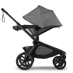 Bugaboo Kangaroo Seat Complete Stroller - Black / Moon Grey / Moon Grey