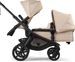 Bugaboo Kangaroo Sibling / Toddler Seat - Black / Desert Taupe / Desert Taupe