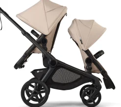 Bugaboo Kangaroo Sibling / Toddler Seat - Black / Desert Taupe / Desert Taupe