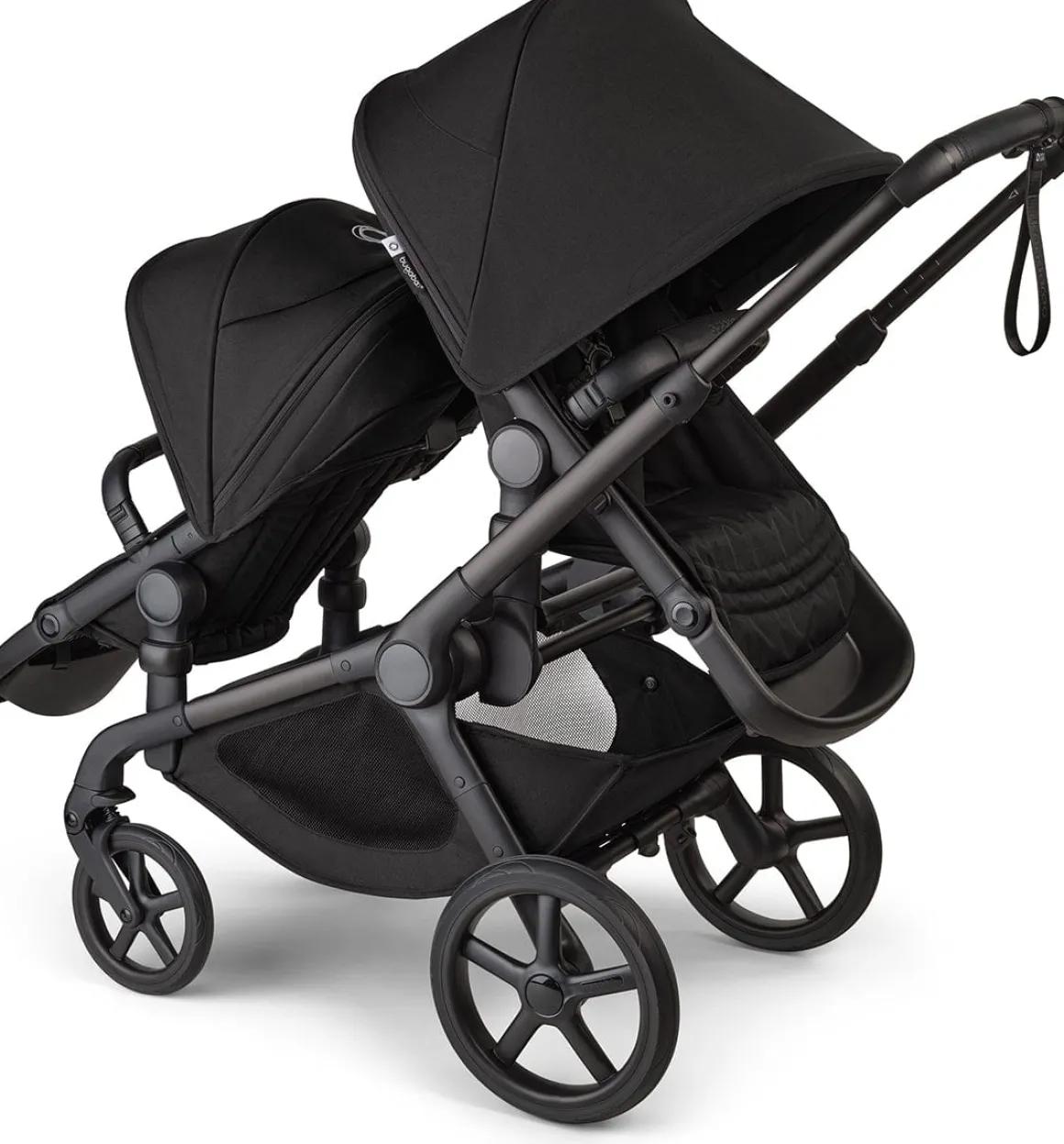 Bugaboo Kangaroo Sibling / Toddler Seat - Black / Midnight Black / Midnight Black