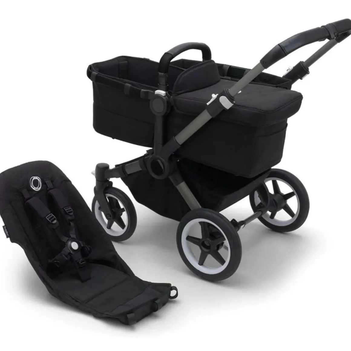 Bugaboo OPEN BOX Donkey 5 Base - Graphite / Midnight Black