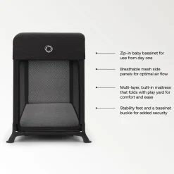 Bugaboo Stardust Play Yard - Black