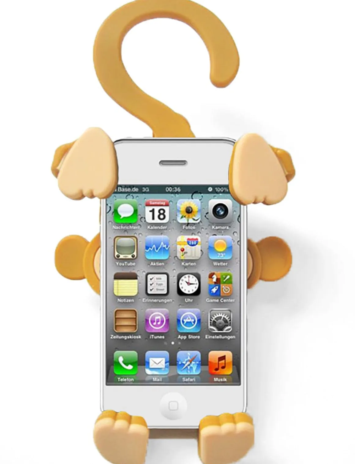 BuggyGear Grippy Smart Phone Holder - Monkey