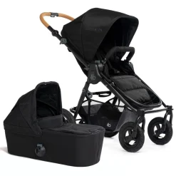Bumbleride Era Stroller + Bassinet Bundle - Black / Black