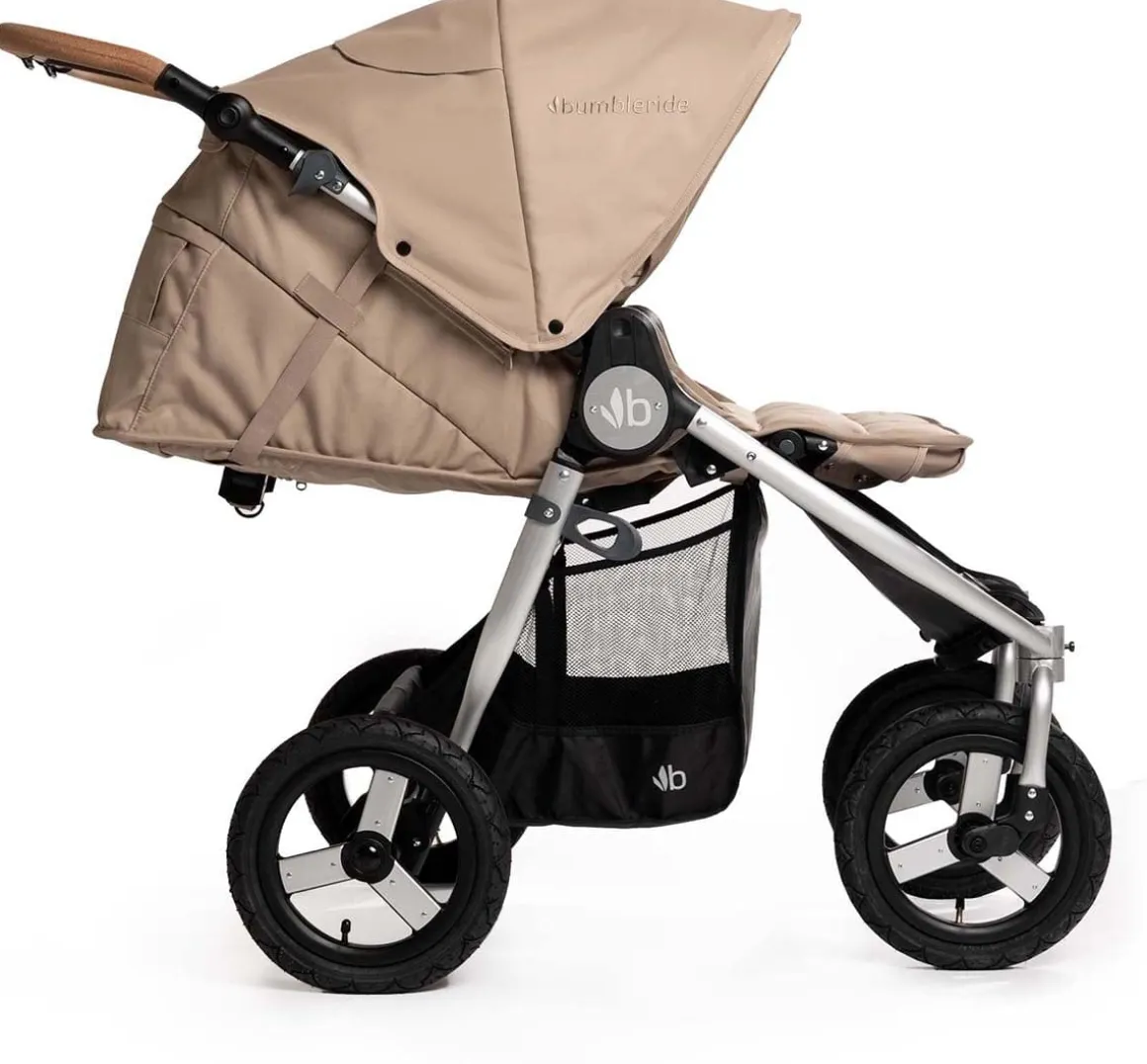 Bumbleride Indie Twin Side By Side Double Stroller - Sand