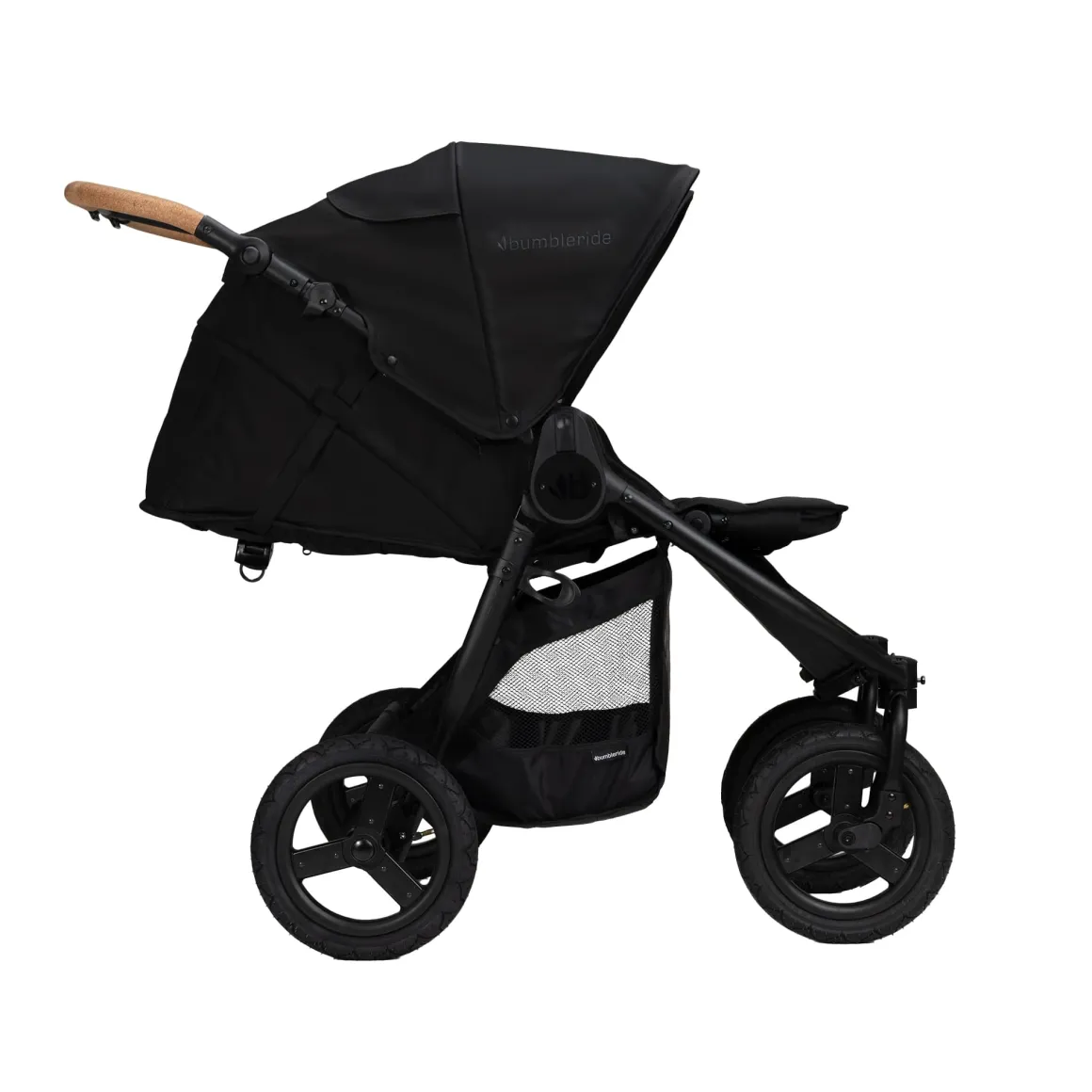 Bumbleride Indie Twin Stroller + One Bassinet Bundle - Black