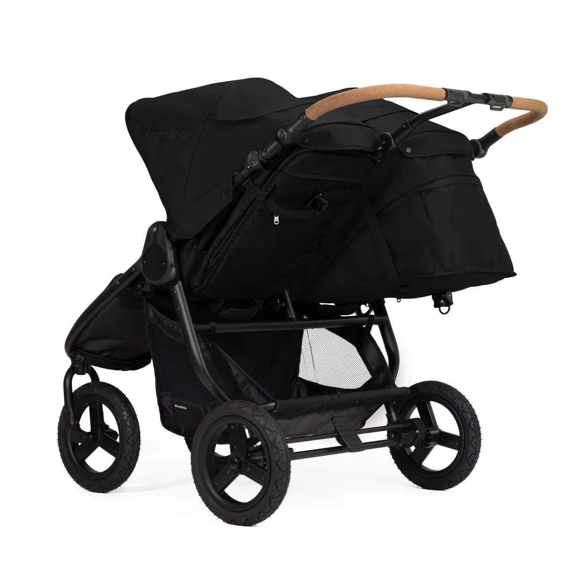Bumbleride Indie Twin Stroller + One Bassinet Bundle - Black