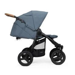 Bumbleride Indie Twin Stroller + One Bassinet Bundle - Ocean