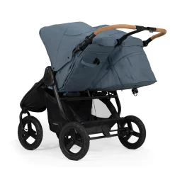 Bumbleride Indie Twin Stroller + One Bassinet Bundle - Ocean