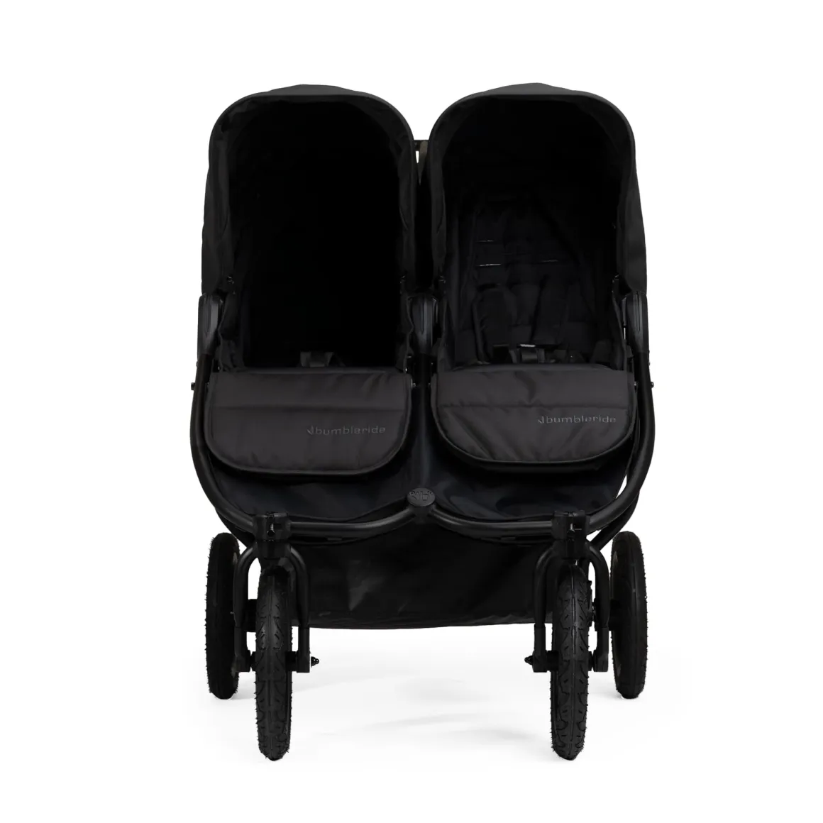 Bumbleride Indie Twin Stroller + Two Bassinet Bundle - Black
