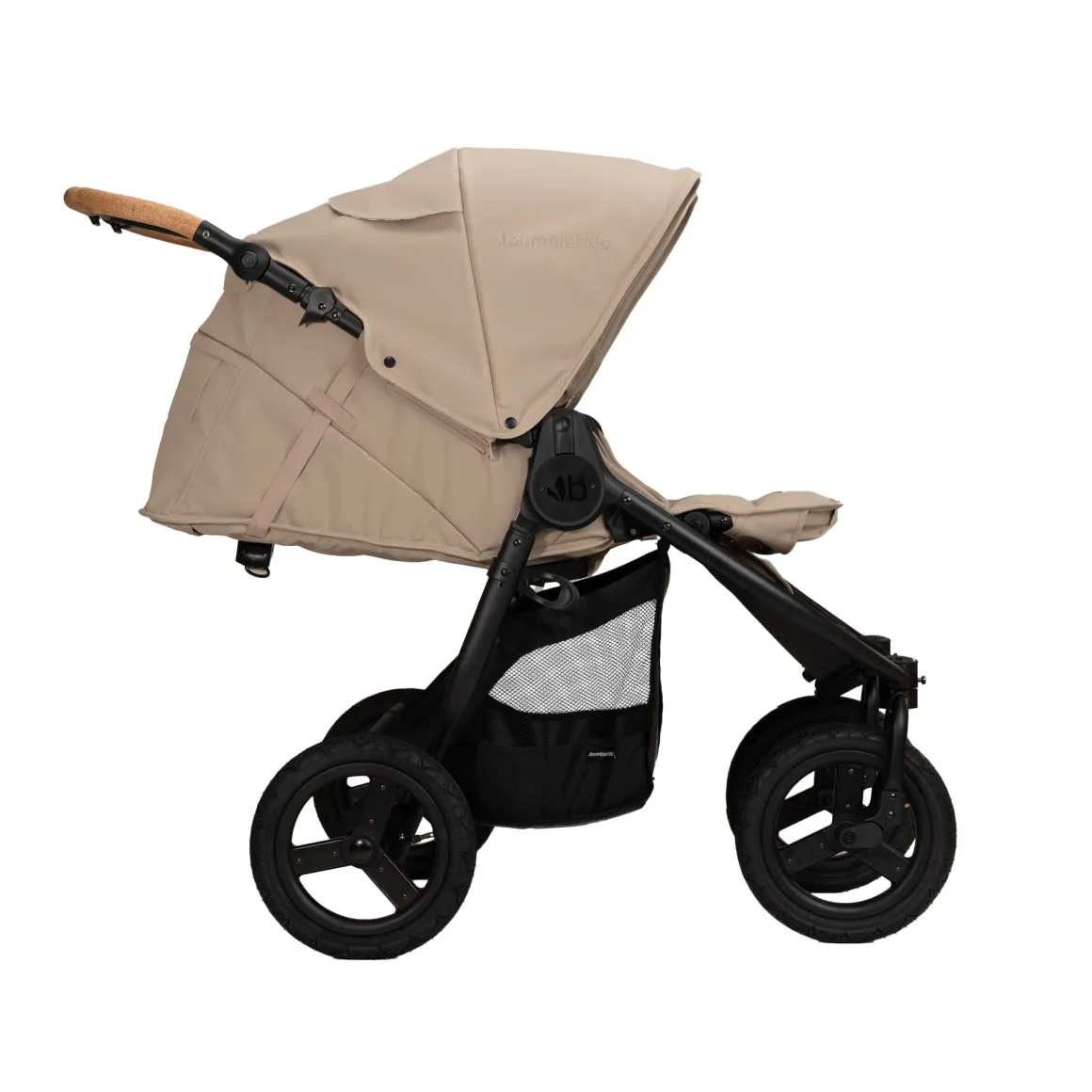 Bumbleride Indie Twin Stroller + Two Bassinet Bundle - Sand