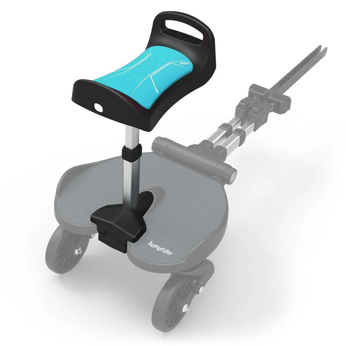 Bumprider Seat+ for Ride-On Board - Black