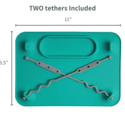Busy Baby Mat with 2 Tethers - Pink