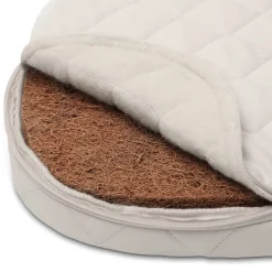 Charlie Crane KUMI Mesh Crib with Organic Mattress - Desert