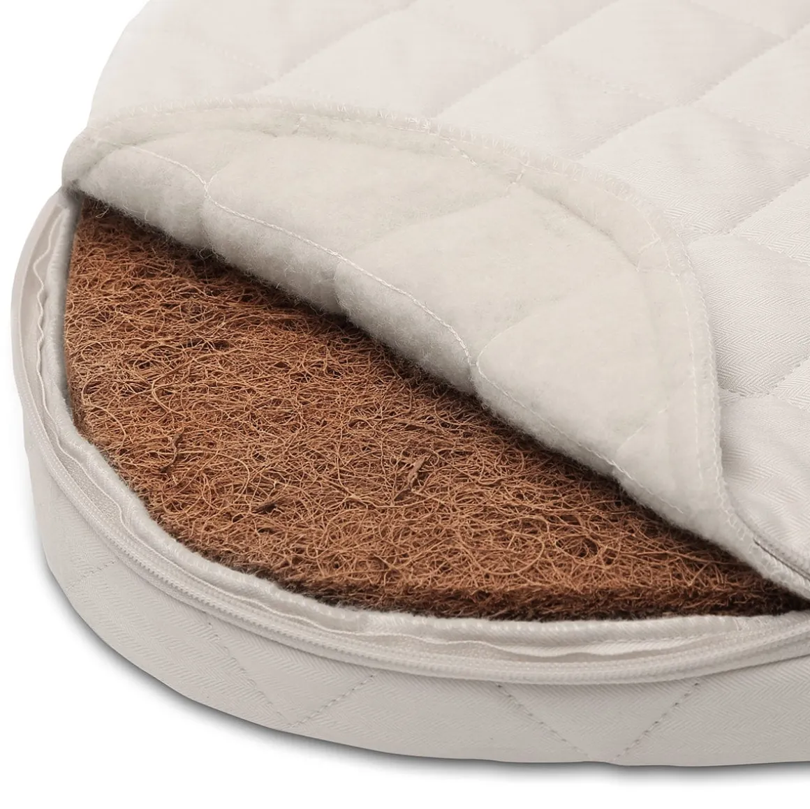 Charlie Crane KUMI Mesh Crib with Organic Mattress - Desert