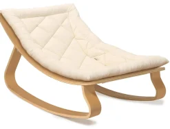 Charlie Crane LEVO Baby Rocker - Beech / Organic White