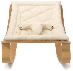 Charlie Crane LEVO Baby Rocker - Beech / Organic White