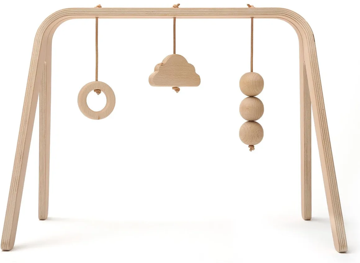 Charlie Crane NAHO Activity Arch + Wooden Toys