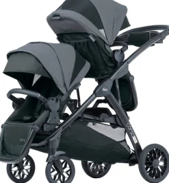 Chicco Corso Flex Double Stroller Bundle - Legend