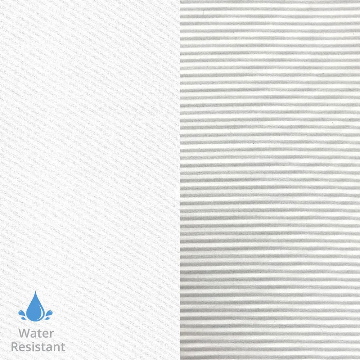 Chicco Dash Playard Sheets - White / Stripe