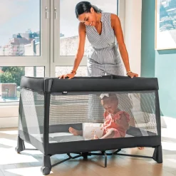 Chicco Dash Quick-Fold Playard - Charcoal