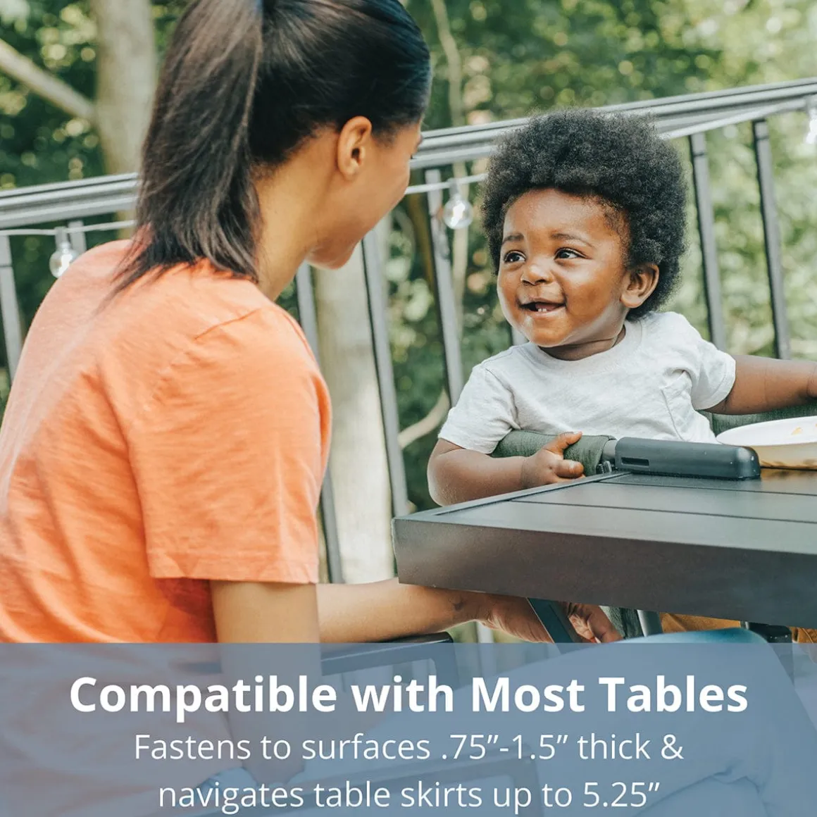 Chicco FastLock Go Hook-On Table Chair - Moss
