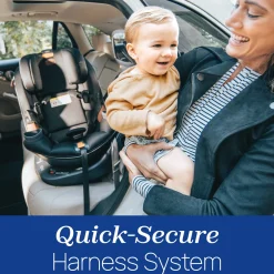 Chicco Fit360 Zip ClearTex Rotating Convertible Car Seat - Jet