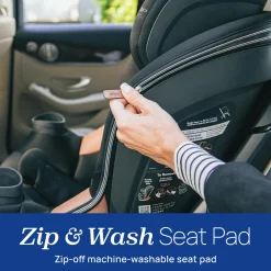 Chicco Fit360 Zip ClearTex Rotating Convertible Car Seat - Jet