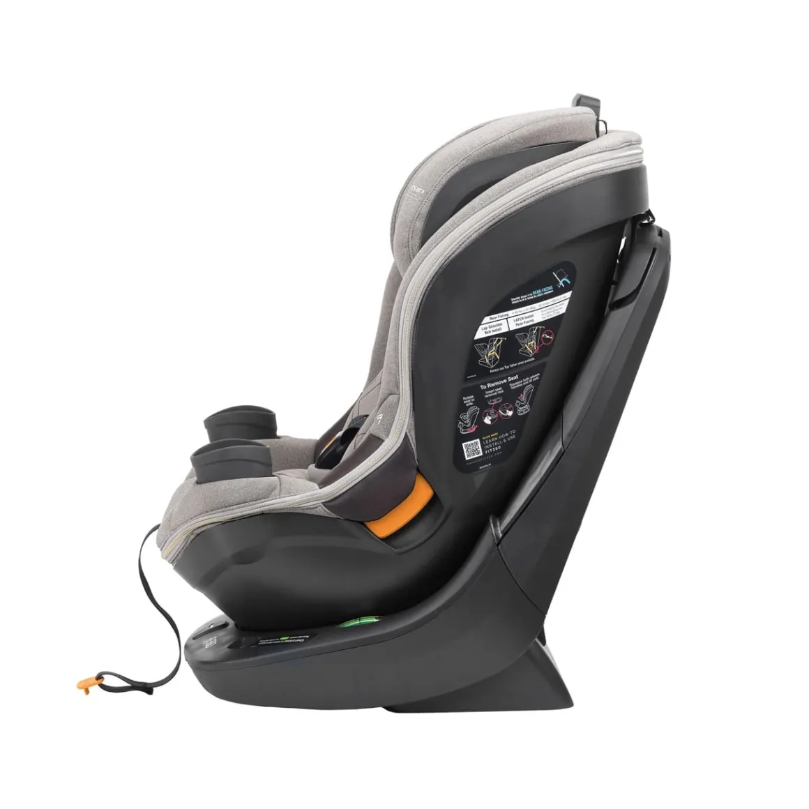 Chicco Fit360 Zip ClearTex Rotating Convertible Car Seat - Teak