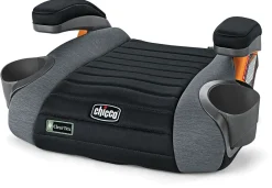 Chicco GoFit ClearTex Backless Booster Car Seat - Shadow