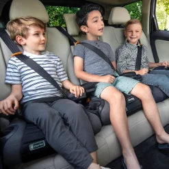 Chicco GoFit ClearTex Backless Booster Car Seat - Shadow