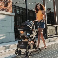 Chicco KeyFit Caddy Car Seat Frame Stroller - Black
