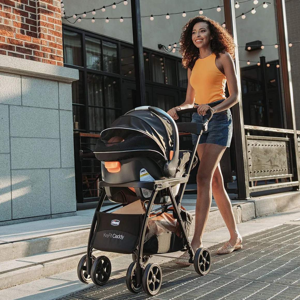 Chicco KeyFit Caddy Car Seat Frame Stroller - Black
