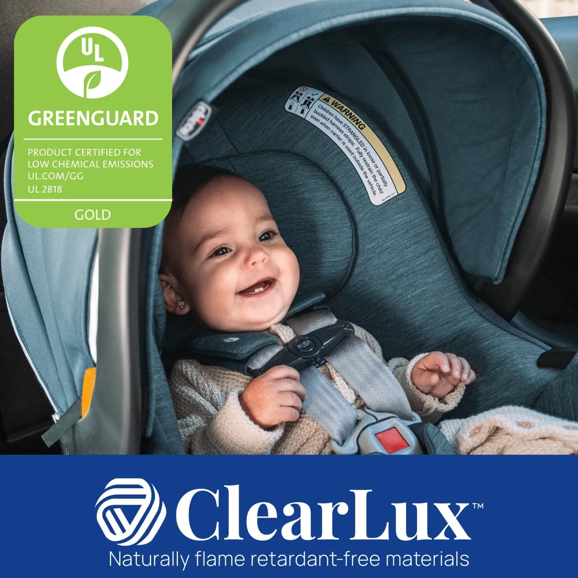 Chicco KeyFit Max Zip ClearTex Infant Car Seat - Apex
