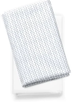 Chicco LullaGo Anywhere Sheets, 2-Pack - White Doodle