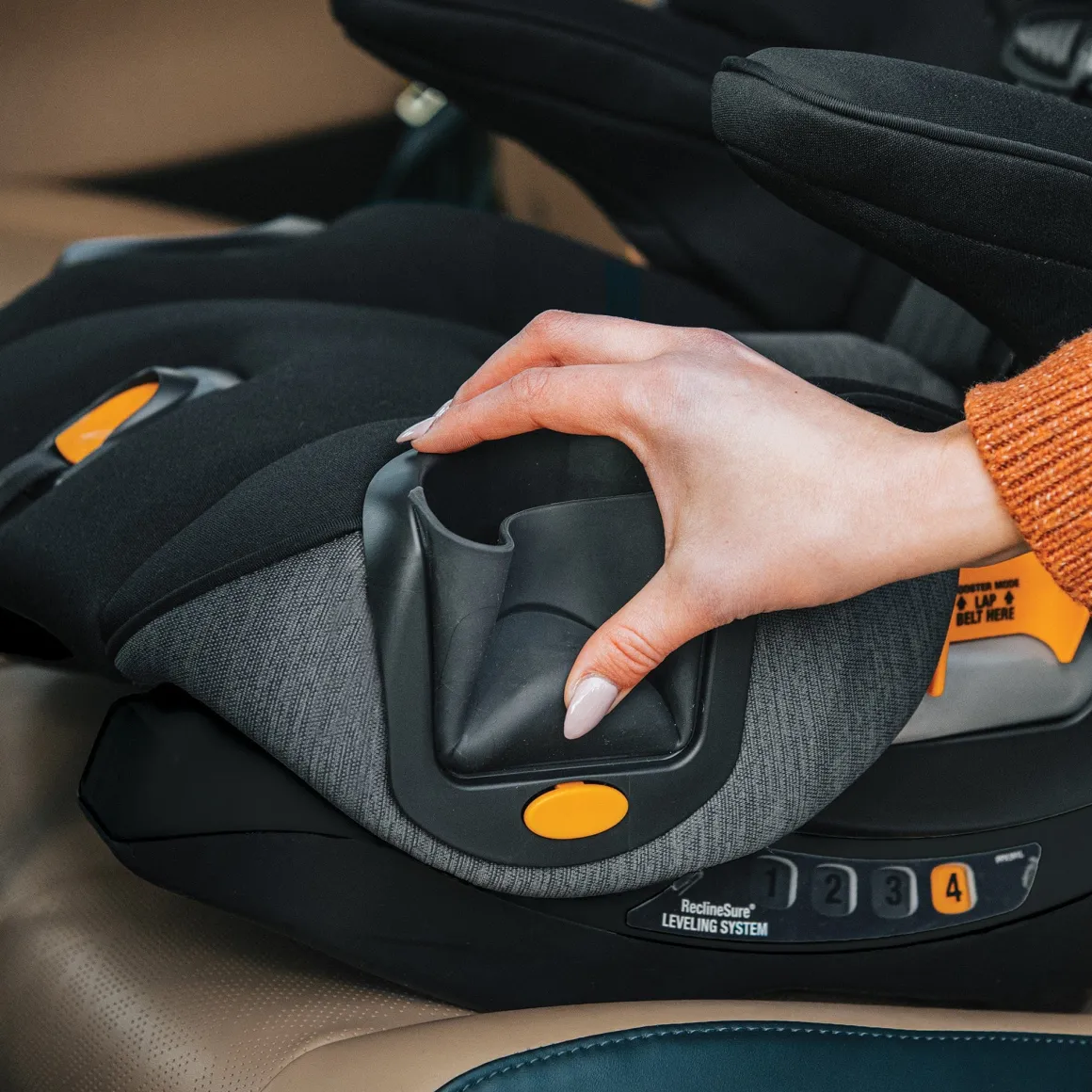 Chicco MyFit Harness Booster Car Seat - Iron