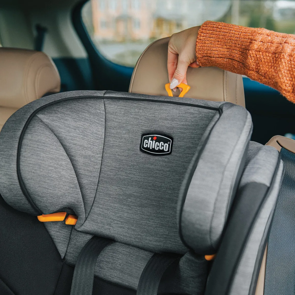 Chicco MyFit Harness Booster Car Seat - Iron