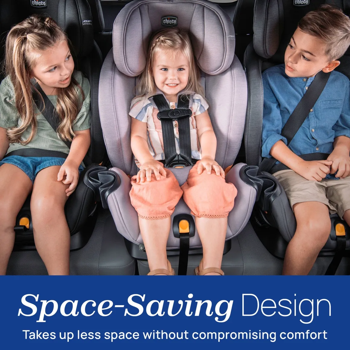Chicco OneFit LX ClearTex All-in-One Convertible Car Seat - Lupine