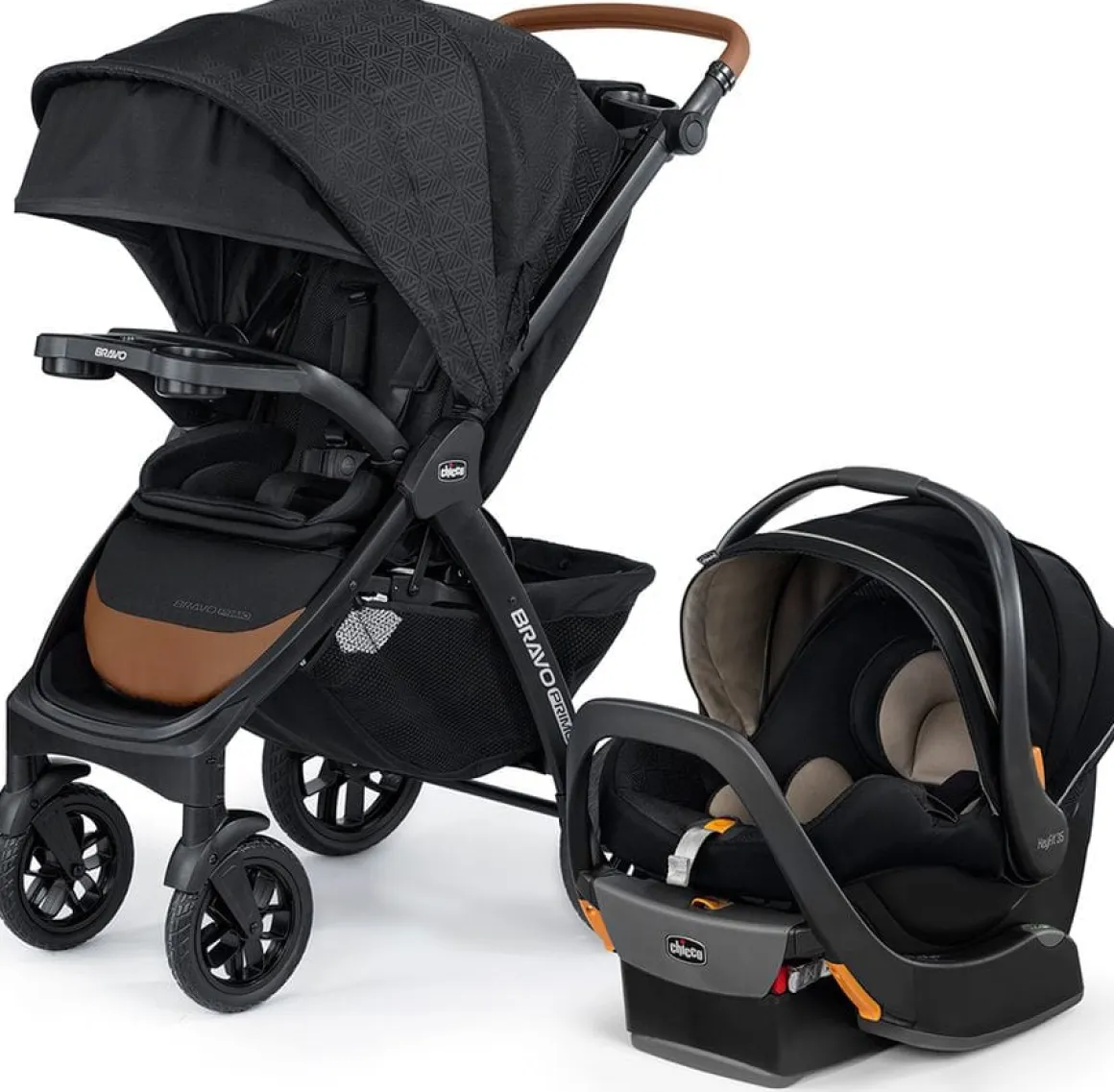 Chicco OPEN BOX Bravo Primo Trio Travel System - Springhill