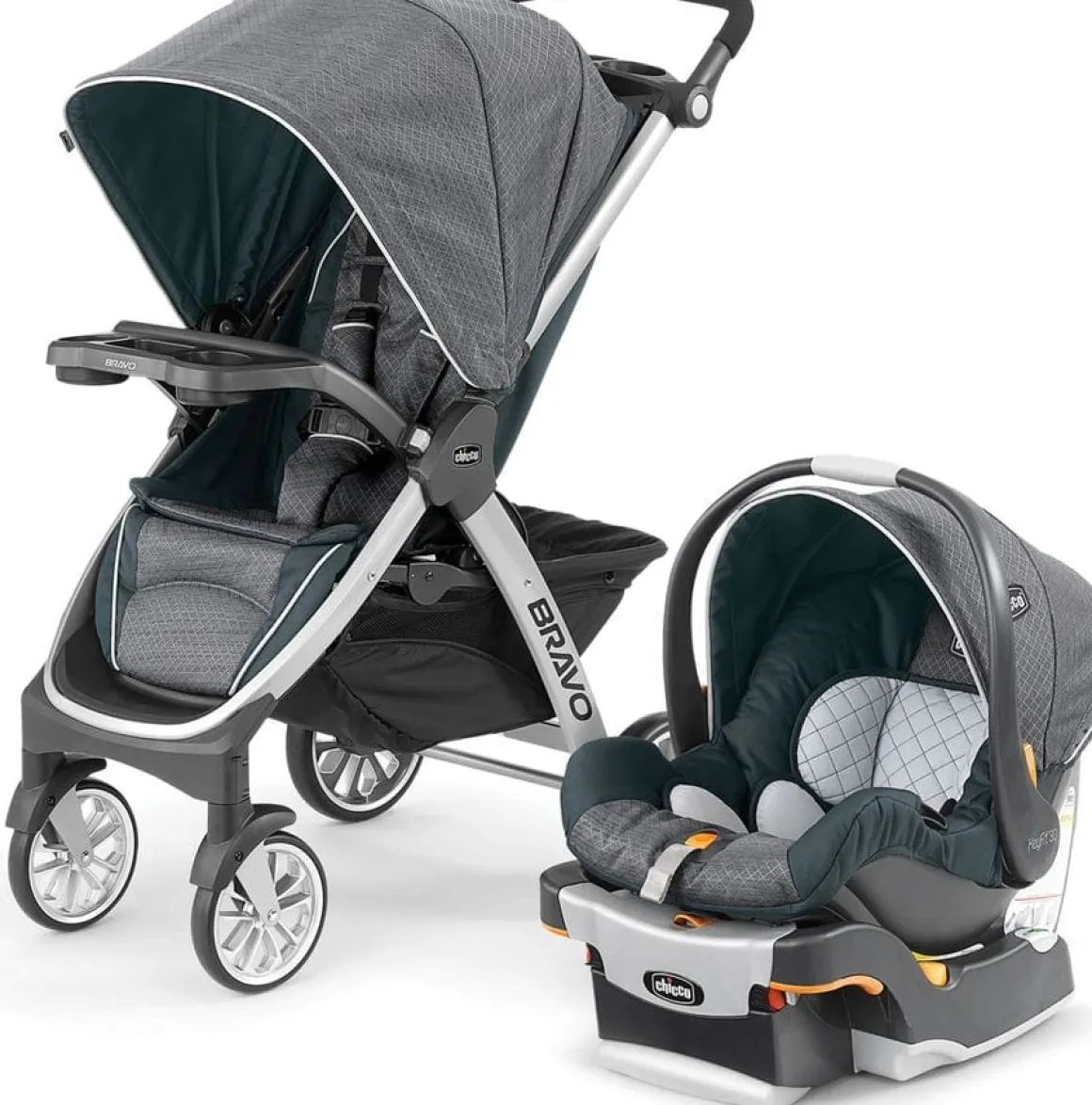 Chicco OPEN BOX Bravo Trio Travel System - Poetic