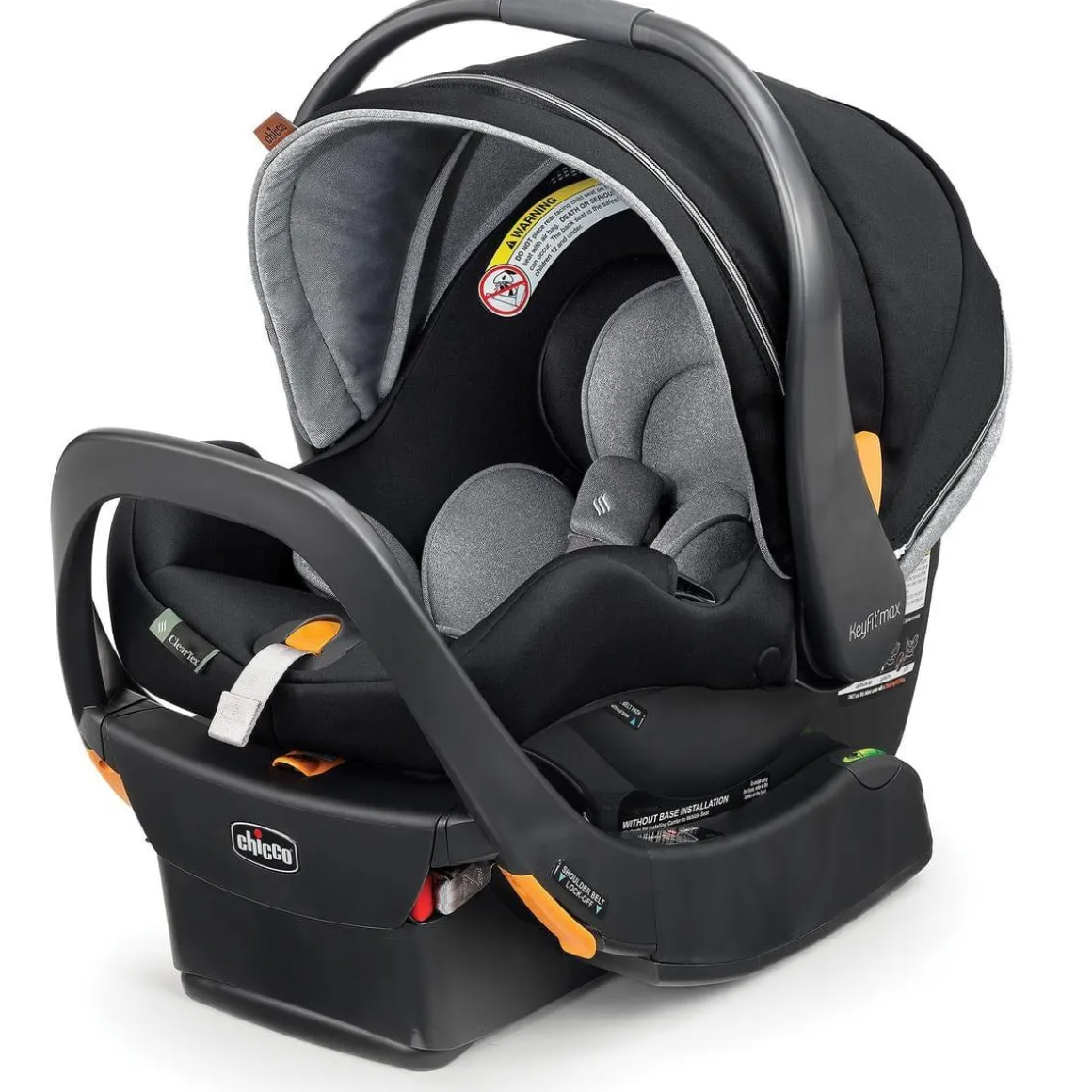 Chicco OPEN BOX KeyFit Max Zip ClearTex Infant Car Seat - Apex