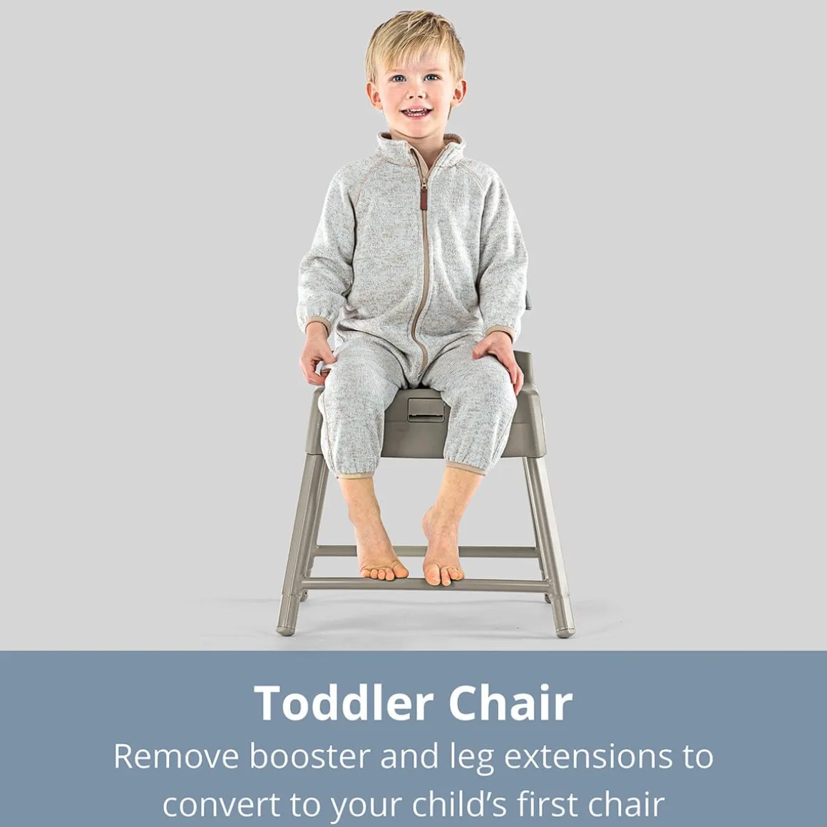 Chicco Stack Hi-Lo 6-in-1 Multi-Use High Chair - Tide