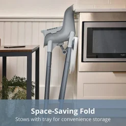 Chicco Zest 4-in-1 Folding High Chair - Seasalt