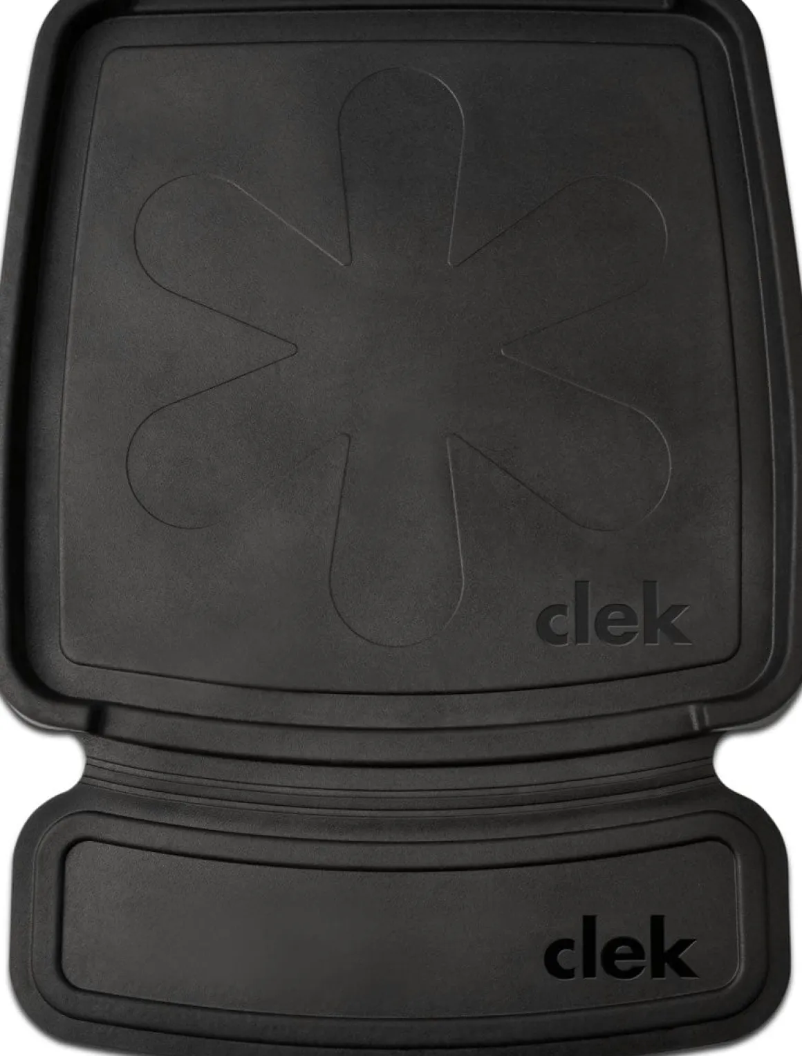 Clek Fllo Convertible Car Seat + Drink & Mat Thingy Bundle - Carbon (Jersey Knit)