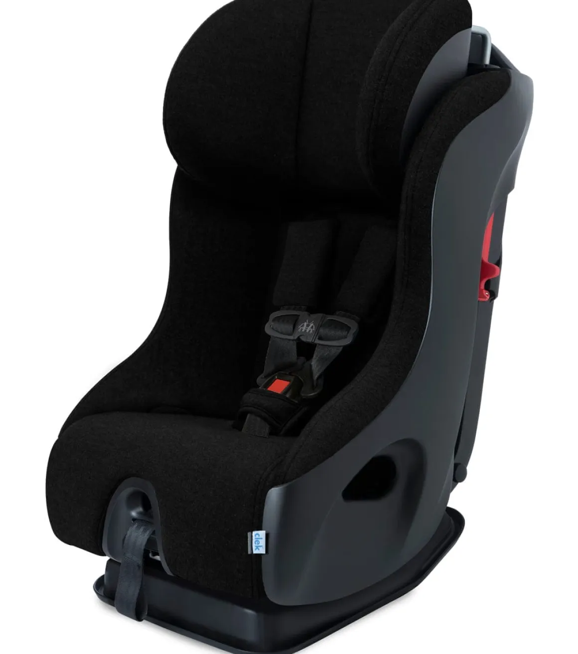 Clek Fllo Narrow Convertible Car Seat with Anti-Rebound Bar - Carbon (Jersey Knit)