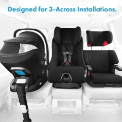 Clek Liing Lightweight Infant Car Seat with Load Leg - Railroad Ziip