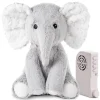 Cloud b Elliot Elephant White Noise Plush