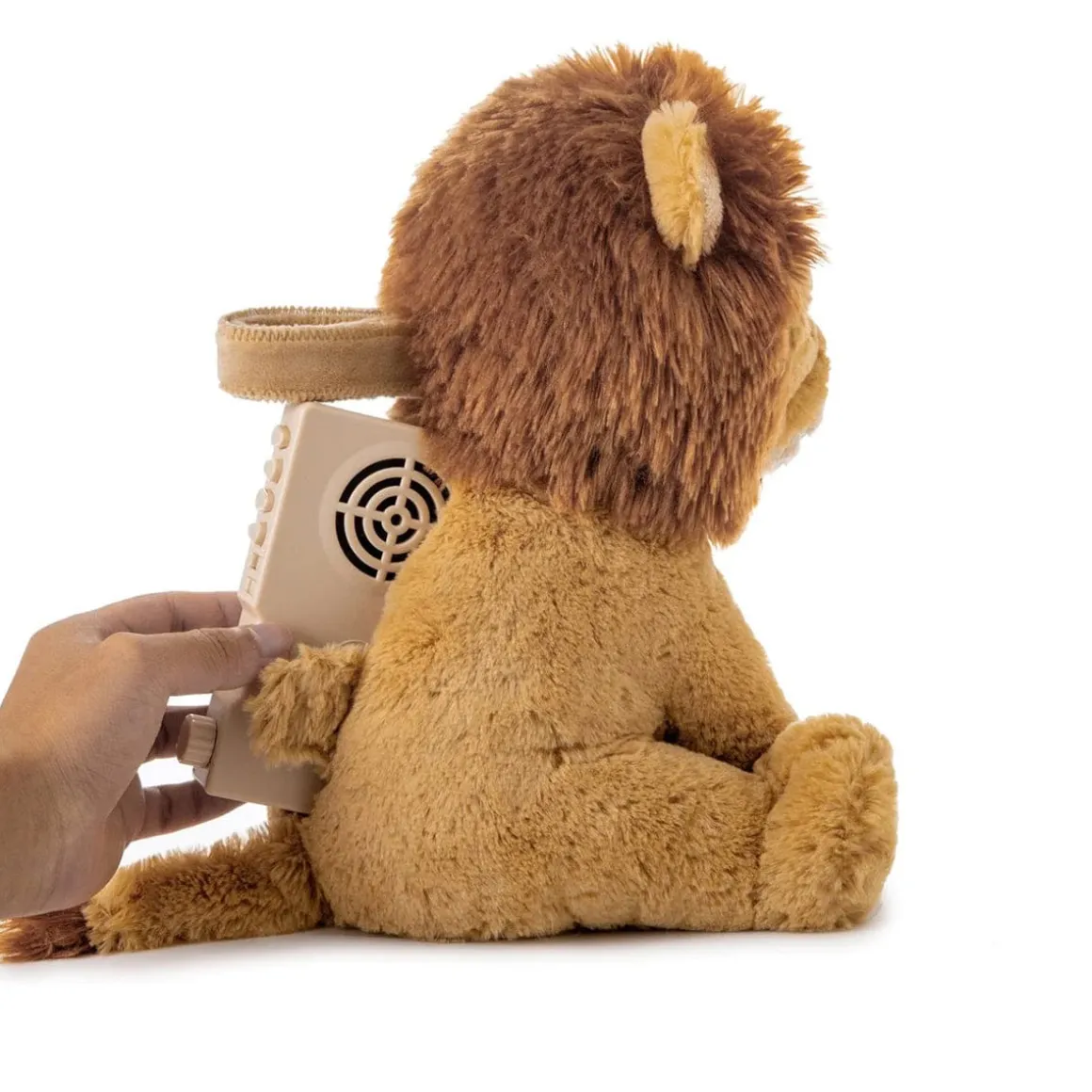 Cloud b Louis Lion Smart Sensor White Noise Plush