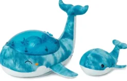 Cloud b Tranquil Whale Family - Blue