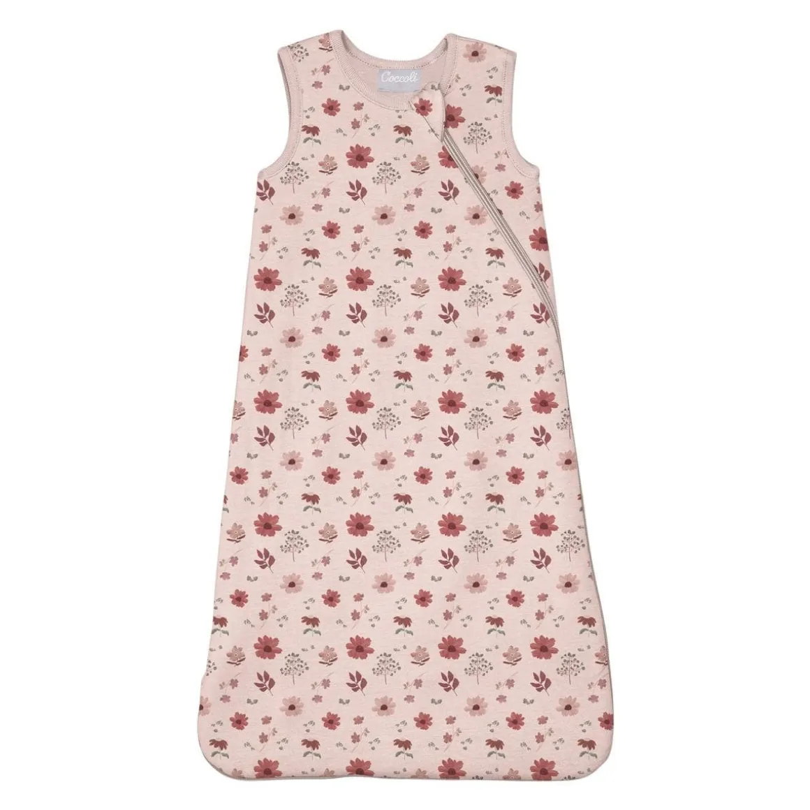 Coccoli Modal 1.5 TOG Sleepsack - Floral on Rosewater - 9/18M